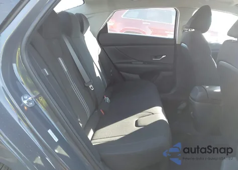 2025 Hyundai Elantra Hybrid Blue from USA, damaged, VIN KMHLM4DJ4SU138014